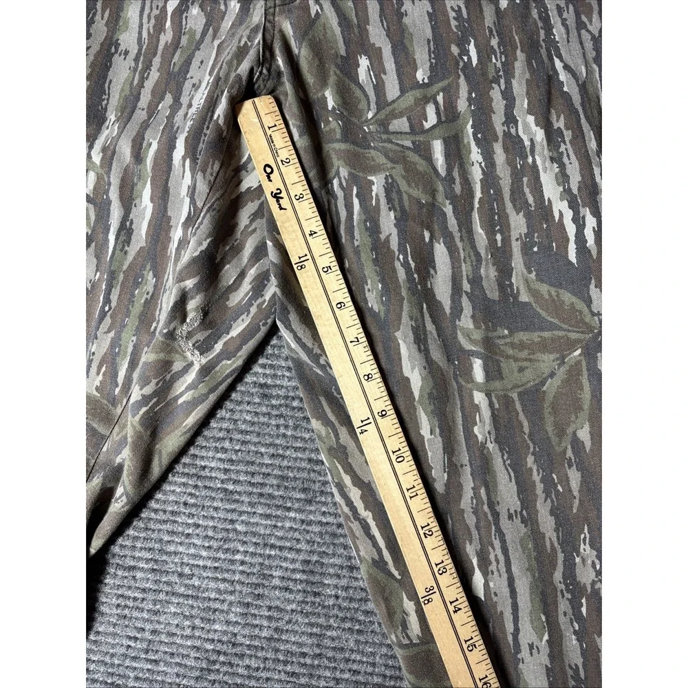 Buck Apparel Hunting Pants Camo‎ Mens 31 X 24 Vintage Real Tree Grunge